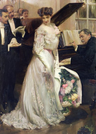 De beroemde, 1906 door Joseph Marius Avy